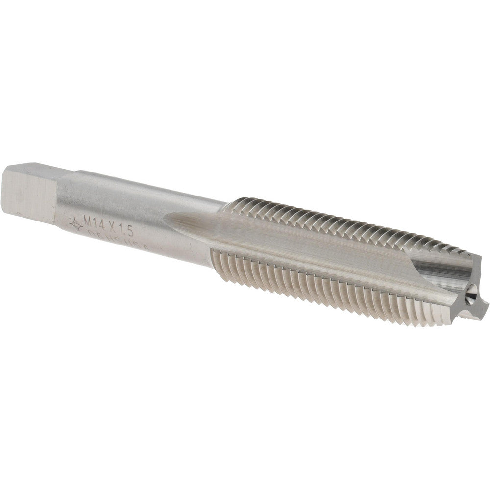 Cleveland C57226 Spiral Point Tap M14 x 1.5, Metric Fine, 3 Flutes, Plug, 6H, High Speed Steel, Bright Finish