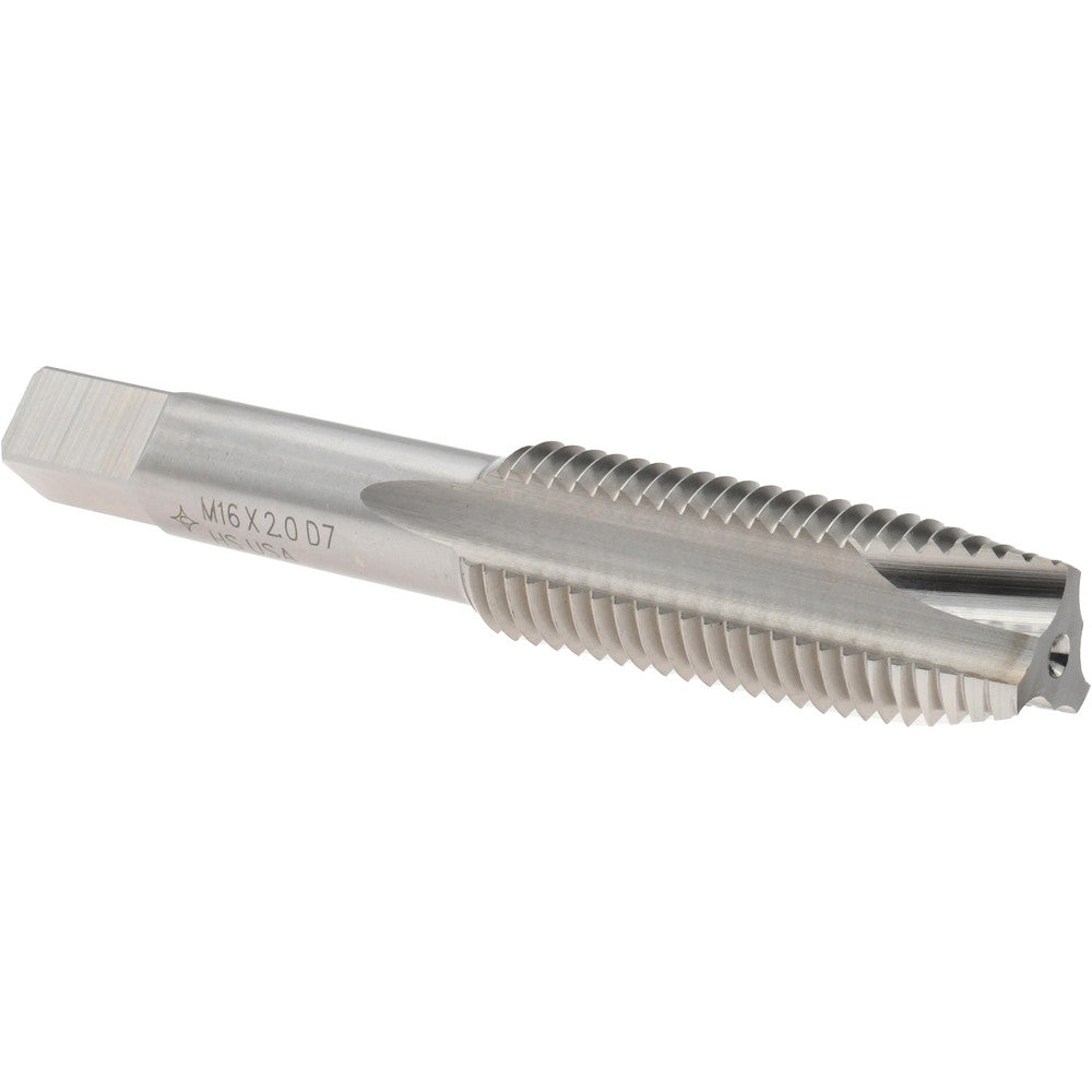 Cleveland C57236 Spiral Point Tap M16 x 2, Metric Coarse, 3 Flutes, Plug, 6H, High Speed Steel, Bright Finish