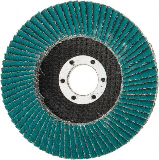 3M 7000144120 Flap Disc 7/8" Hole, 40 Grit, Zirconia Alumina, Type 27