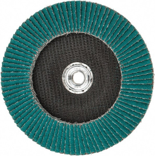 3M 7010363157 Flap Disc 5/8-11 Hole, 36 Grit, Zirconia Alumina, Type 29