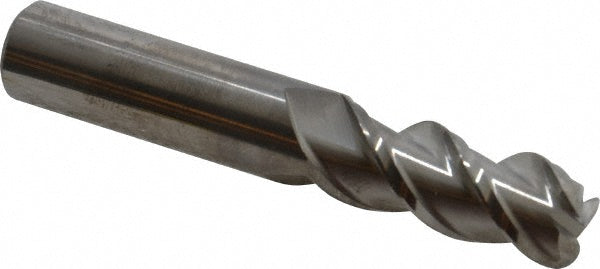YG-1 EA20321 Corner Radius End Mill 1/2" Dia, 1-1/4" LOC, 0.1200" Radius, 3 Flute, Solid Carbide