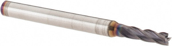 Guhring 9031530023800 Corner Chamfer End Mill 3/32" Dia, 9/32" LOC, 4 Flute, Solid Carbide
