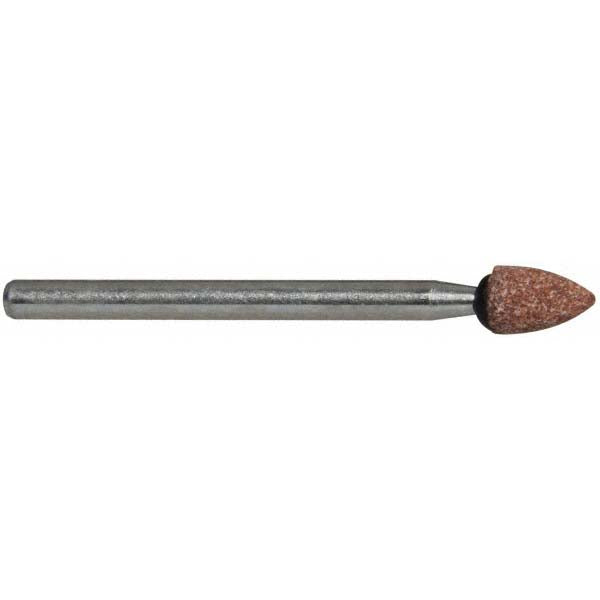 MODERN ABRASIVE CORP GPB45O Mounted Point 5/16" Thick, 1/8" Shank Dia, B45, Medium