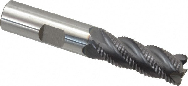 ProMax 101-03214 Roughing End Mill 1/2" Dia, 4 Flutes, Single End