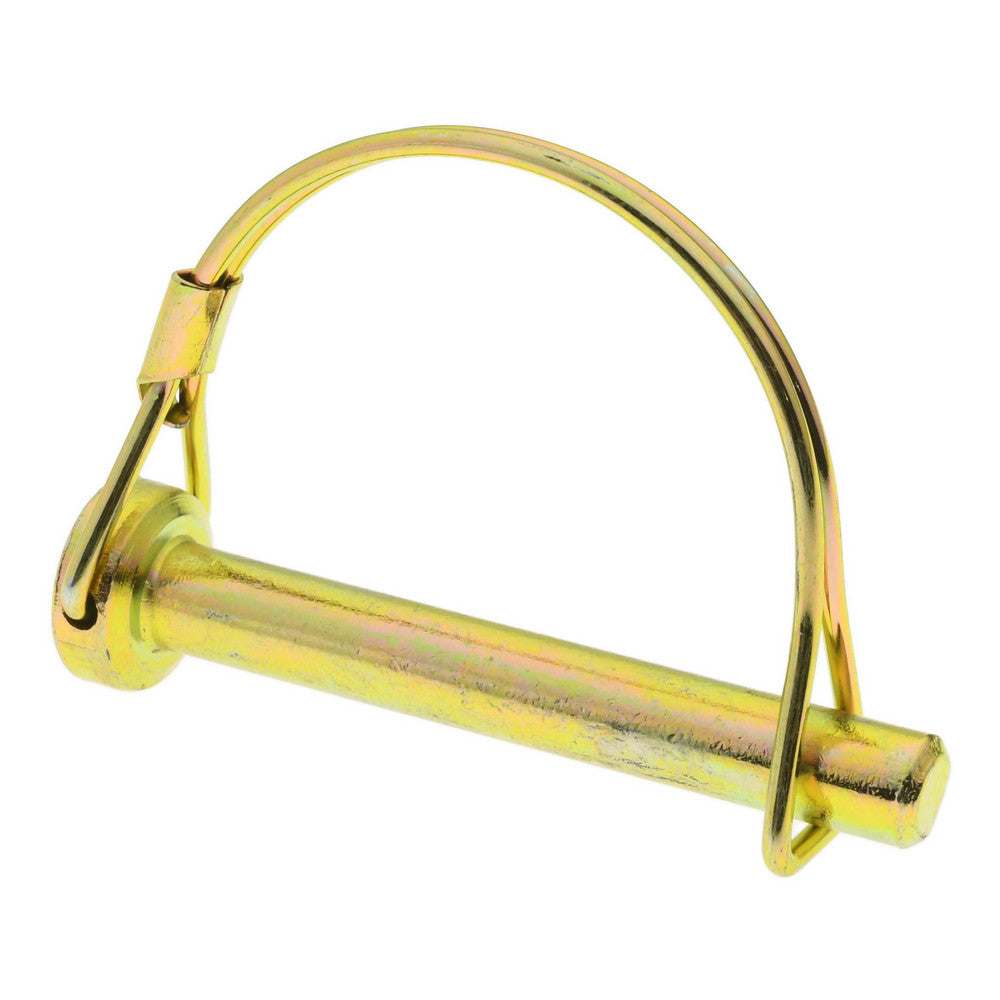 Value Collection WL6X2250RND-22 3/8" Pin Diam, 3" OAL, 2-1/4" Usable Length, Standard Snap & Locking Pin
