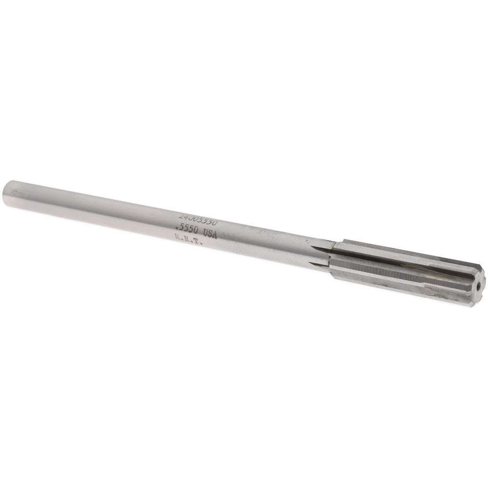 Rock River Tool Inc. 24005550 Chucking Reamer 0.5550" Dia, Straight-Cylindrical Shank, Carbide-Tipped