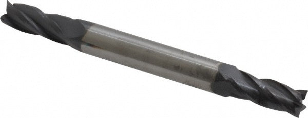 Kyocera SGS Precision Tools 31182 Square End Mill 7/32" Dia, 1/2" LOC, 4 Flute, Solid Carbide