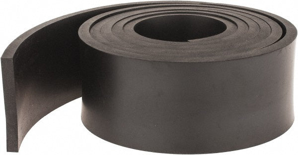 USA Industrials BULK-RS-N70-270 Rubber Strip Neoprene, 1/4" Thick, 2" Wide, 5' Long, Black