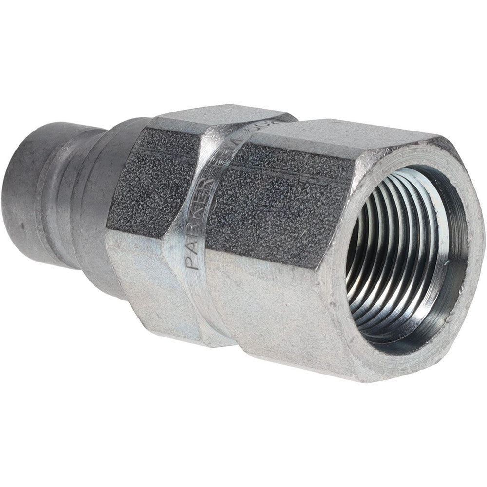 Parker FEM-502-12FO Hydraulic Hose Female Straight Thread Nipple 1/2", 1-1/16-12, 3,625 psi