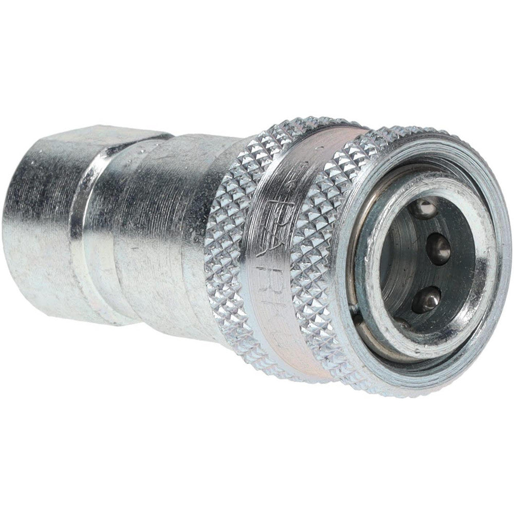 Parker H1-62 Hydraulic Hose Female Pipe Rigid Fitting Hose Size 1/8", 1/8" Thread, 5,000 psi