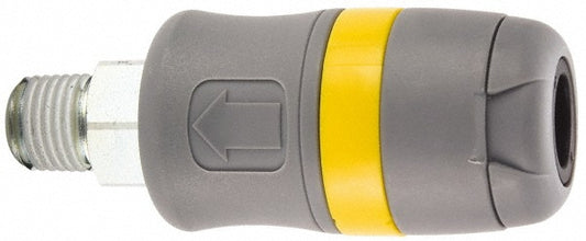 Parker PBH-251-4MP Pneumatic Hose Coupling 1/4" Thread, 1/4" Body Dia, Industrial Interchange