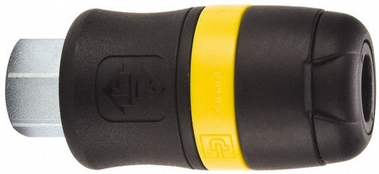 Parker PBS-371-8FP Pneumatic Hose Coupling 1/2" Thread, 3/8" Body Dia, Industrial Interchange