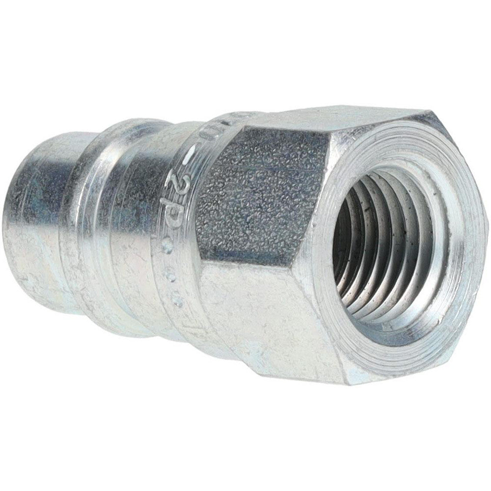 Parker 4010-2P Hydraulic Hose Female Pipe Rigid Fitting Hose Size 1/4", 1/4" Thread, 5,000 psi