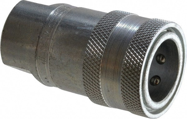 Parker 4050-3P Hydraulic Hose Poppet Female Pipe Thread Coupler Hose Size 3/8", 3/8" Thread, 3,000 psi