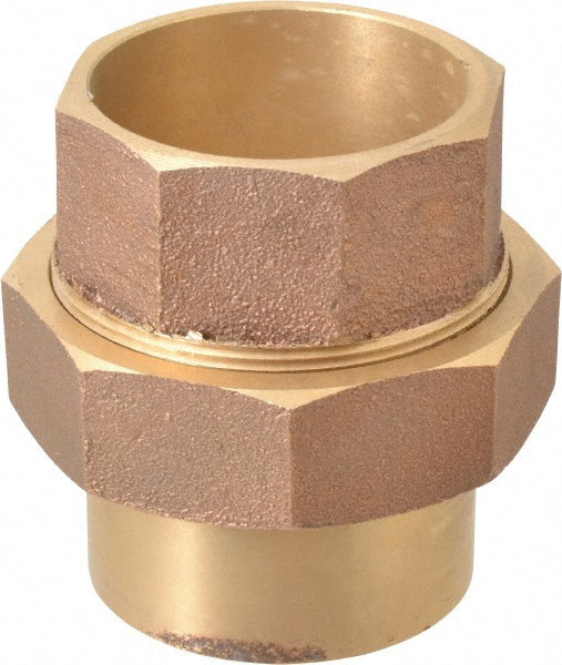 NIBCO B255750 Cast Copper Pipe Union 2-1/2" Fitting, C x C, Pressure Fitting