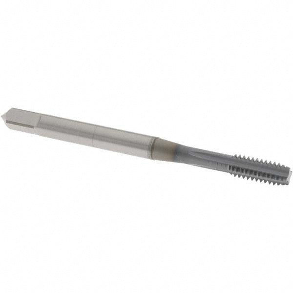 OSG 1005110808 Straight Flute Tap #8-32 UNC, 4 Flutes, Modified Bottoming, 2B Class of Fit, Powdered Metal, TiCN Coated