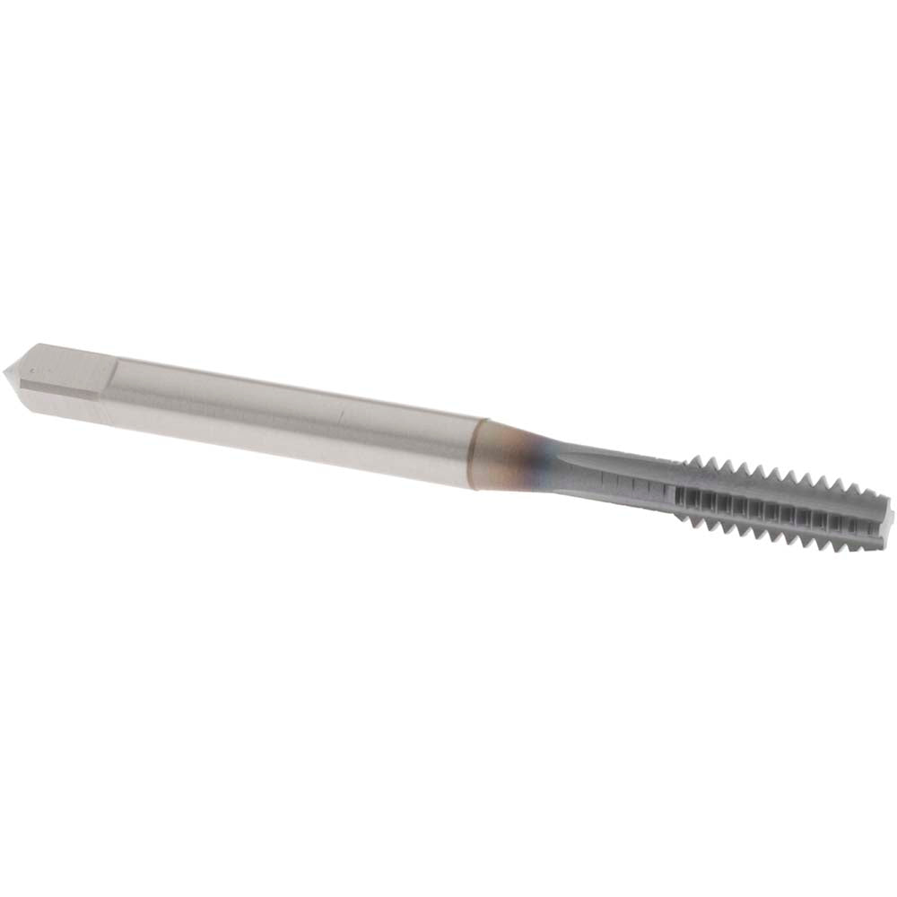 OSG 1005111008 Straight Flute Tap #10-24 UNC, 4 Flutes, Modified Bottoming, 2B/3B Class of Fit, Powdered Metal, TiCN Coated