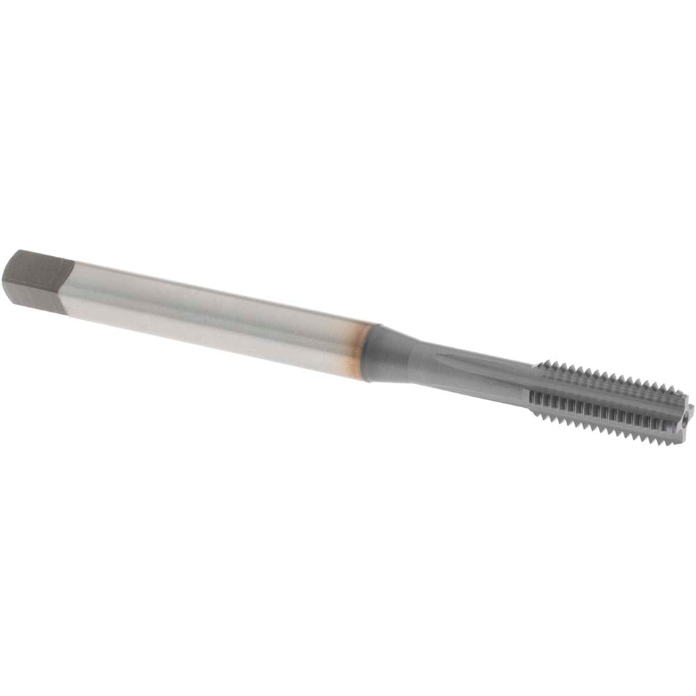 OSG 1005200308 Straight Flute Tap 1/4-28 UNF, 4 Flutes, Bottoming, 3B Class of Fit, Powdered Metal, TiCN Coated