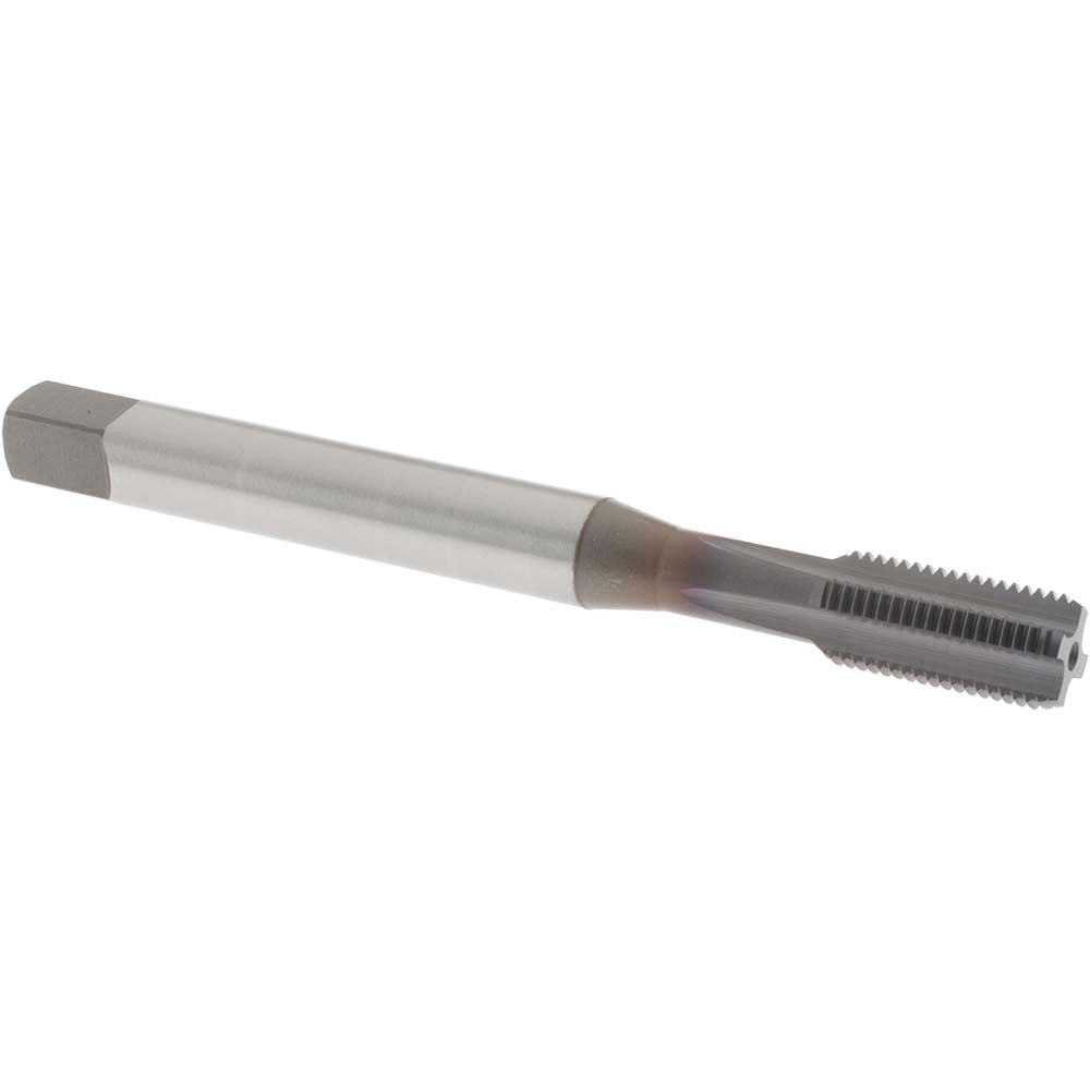 OSG 1005200908 Straight Flute Tap 3/8-24 UNF, 4 Flutes, Bottoming, 3B Class of Fit, Powdered Metal, TiCN Coated