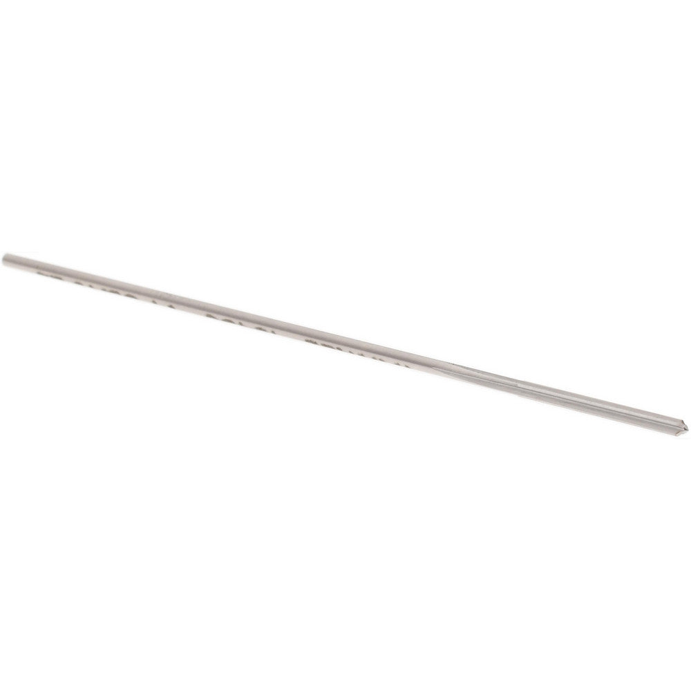 Hertel Reamers 433-0.0490 Chucking Reamer 0.0490" Dia, 2-1/2" OAL, 1/2" Flute Length, Straight Flute, Straight-Cylindrical Shank, HSS
