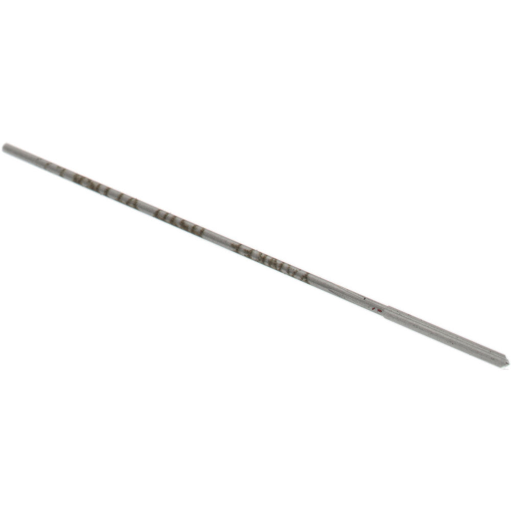 Hertel Reamers 433-0.0510 Chucking Reamer 0.0510" Dia, 2-1/2" OAL, 1/2" Flute Length, Straight Flute, Straight-Cylindrical Shank, HSS