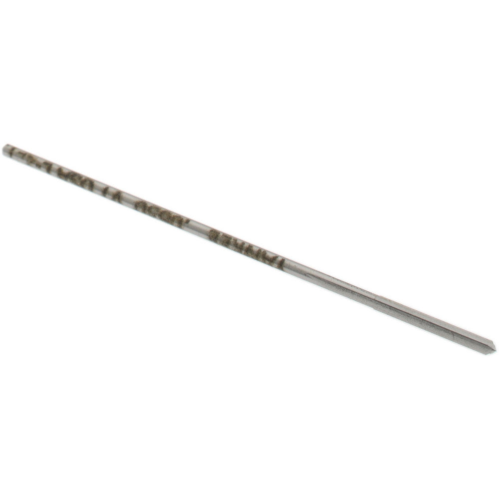 Hertel Reamers 433-0.0630 Chucking Reamer 0.0630" Dia, 2-1/2" OAL, 1/2" Flute Length, Straight Flute, Straight-Cylindrical Shank, HSS