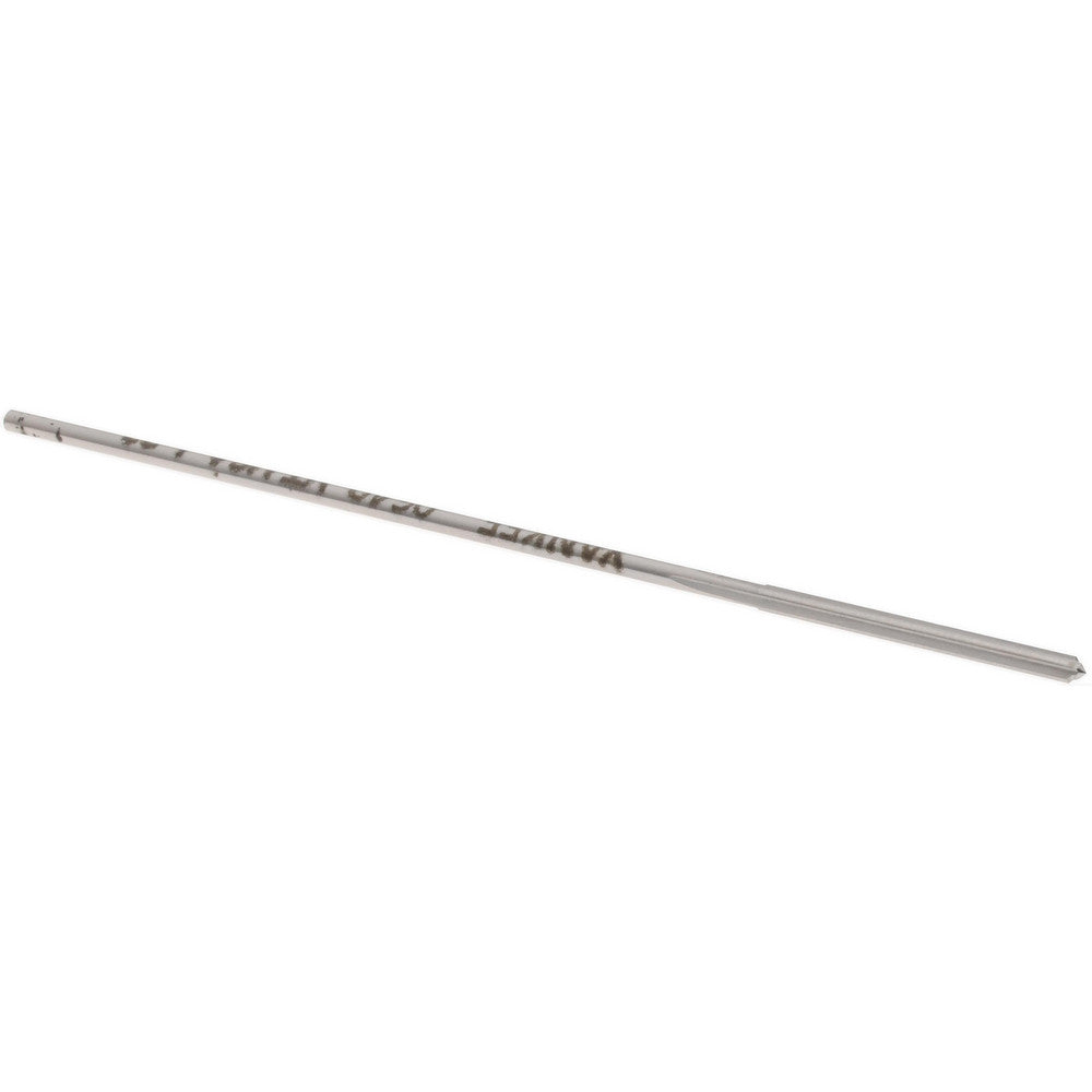 Hertel Reamers 433-0.0640 Chucking Reamer 0.0640" Dia, 2-1/2" OAL, 1/2" Flute Length, Straight Flute, Straight-Cylindrical Shank, HSS