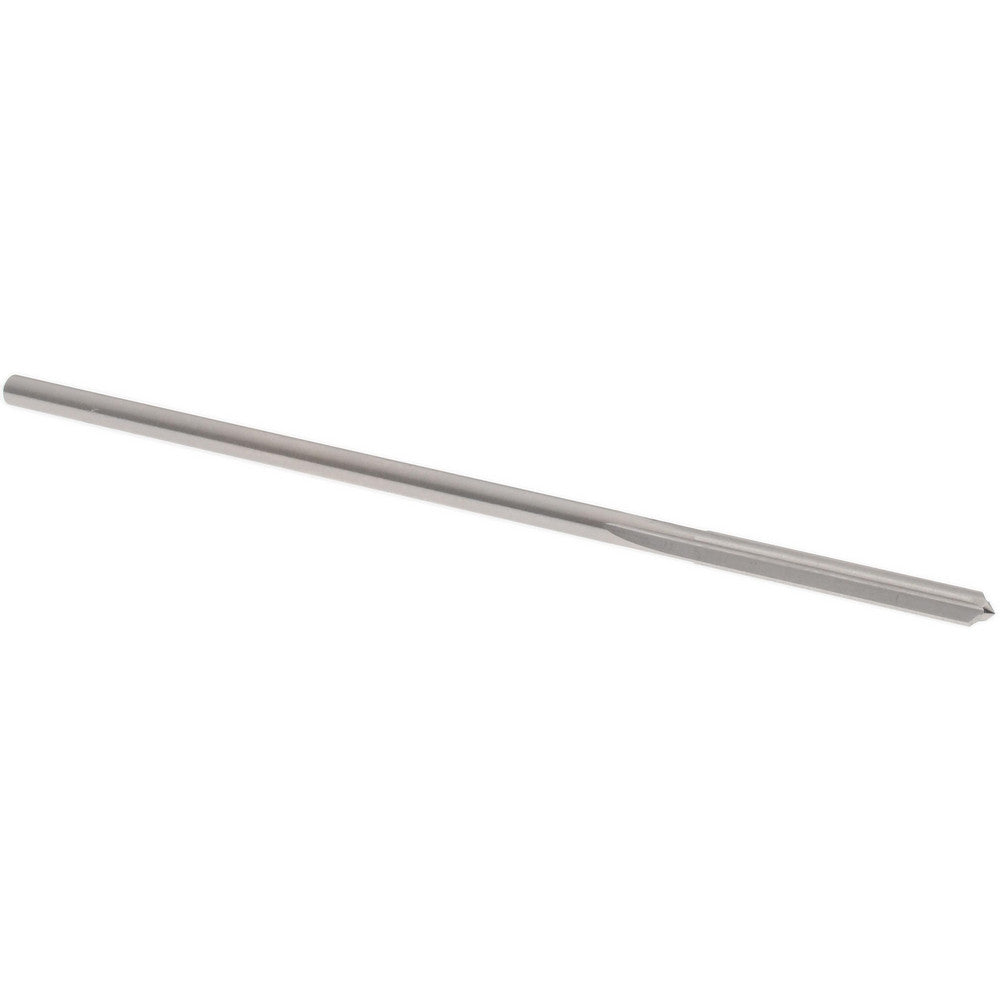 Hertel Reamers 433-0.0930 Chucking Reamer 0.0930" Dia, 3" OAL, 3/4" Flute Length, Straight Flute, Straight-Cylindrical Shank, HSS
