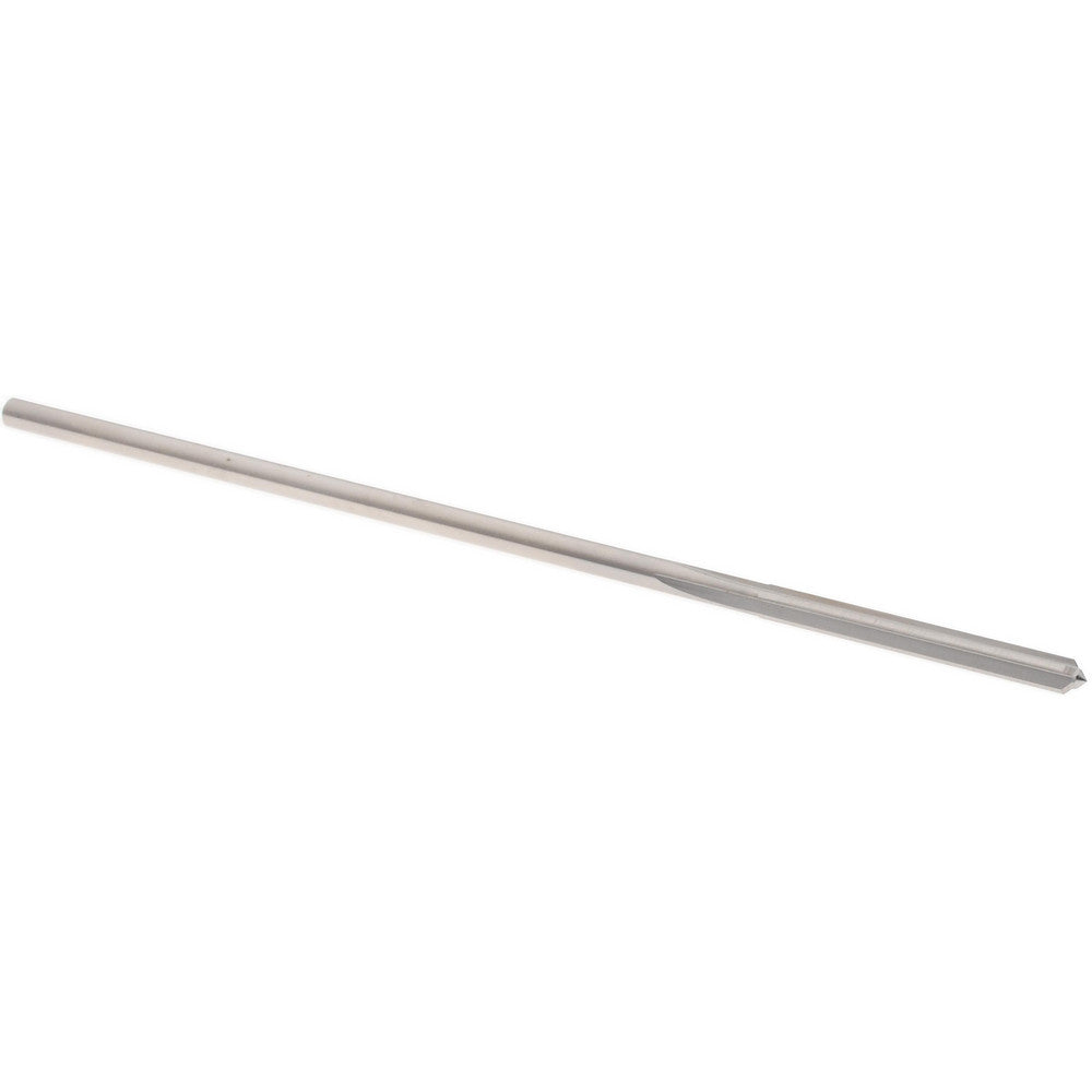 Hertel Reamers 433-0.0975 Chucking Reamer 0.0975" Dia, 3-1/2" OAL, 7/8" Flute Length, Straight Flute, Straight-Cylindrical Shank, HSS