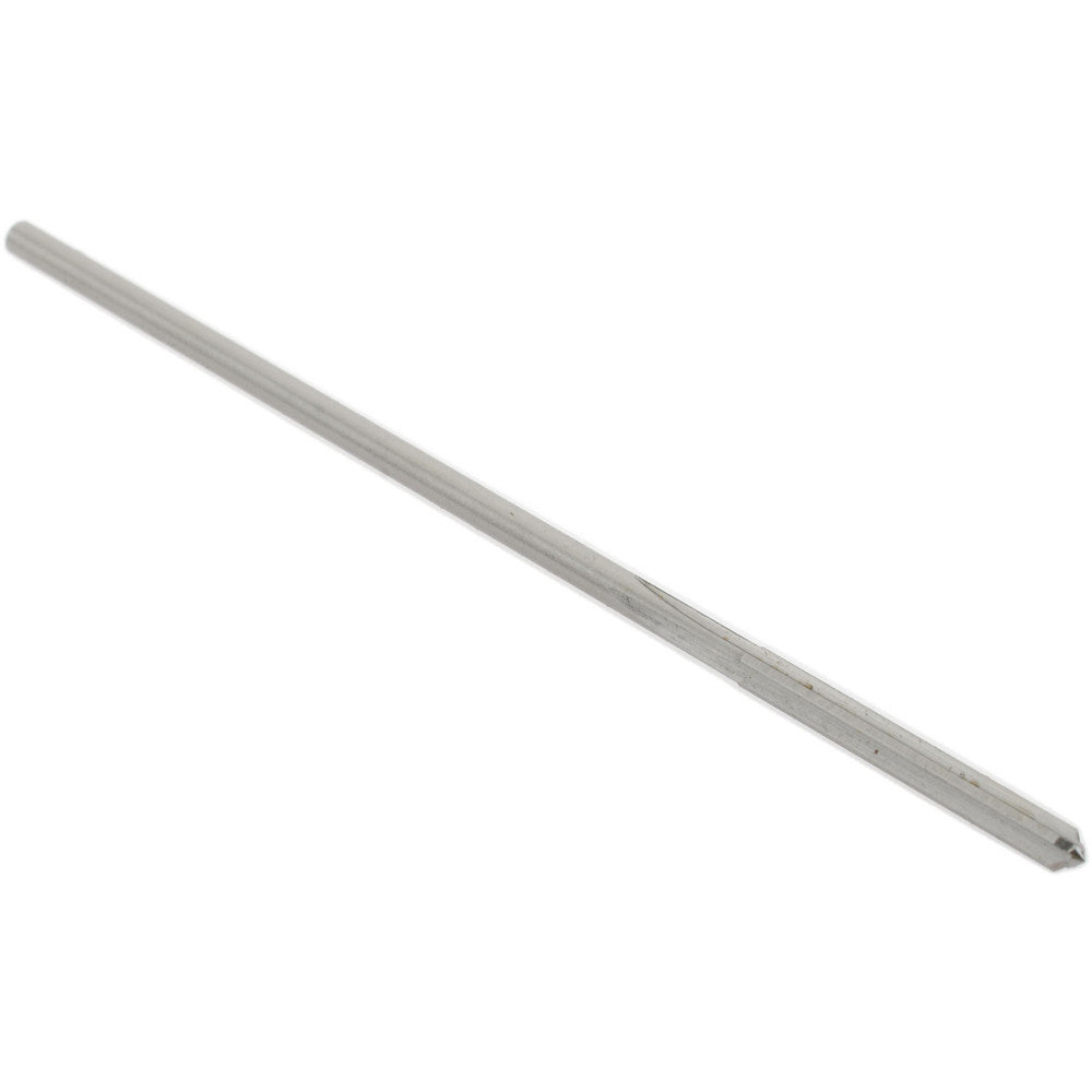 Hertel Reamers 433-0.0990 Chucking Reamer 0.0990" Dia, 3-1/2" OAL, 7/8" Flute Length, Straight Flute, Straight-Cylindrical Shank, HSS