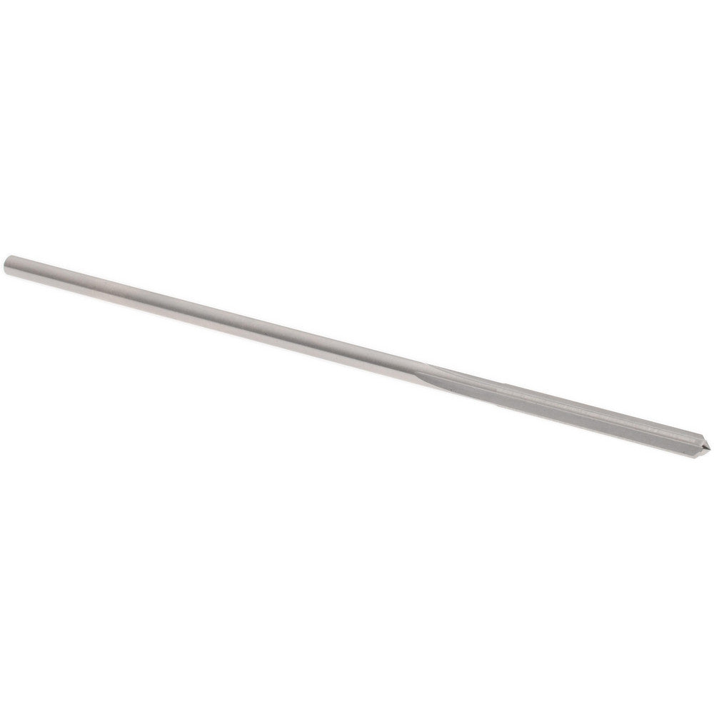 Hertel Reamers 433-0.1000 Chucking Reamer 0.1000" Dia, 3-1/2" OAL, 7/8" Flute Length, Straight Flute, Straight-Cylindrical Shank, HSS
