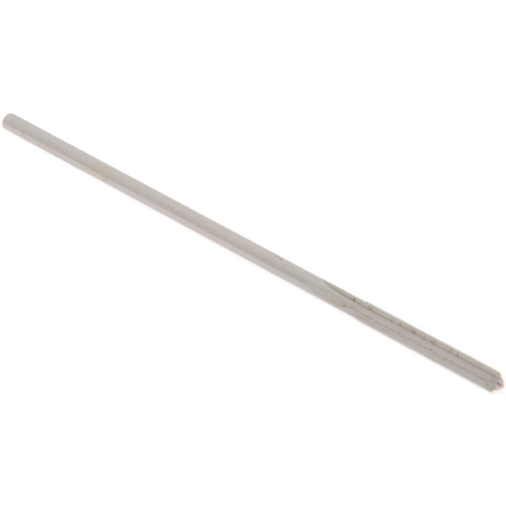 Hertel Reamers 433-0.1020 Chucking Reamer 0.1020" Dia, 3-1/2" OAL, 7/8" Flute Length, Straight Flute, Straight-Cylindrical Shank, HSS
