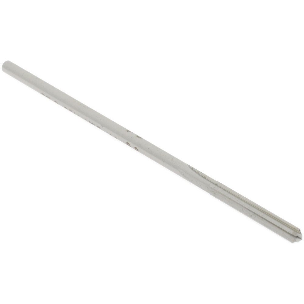 Hertel Reamers 433-0.1170 Chucking Reamer 0.1170" Dia, 3-1/2" OAL, 7/8" Flute Length, Straight Flute, Straight-Cylindrical Shank, HSS