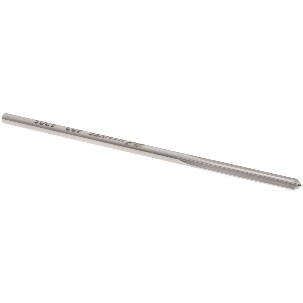 Hertel Reamers 433-0.1205 Chucking Reamer 0.1205" Dia, 3-1/2" OAL, 7/8" Flute Length, Straight Flute, Straight-Cylindrical Shank, HSS