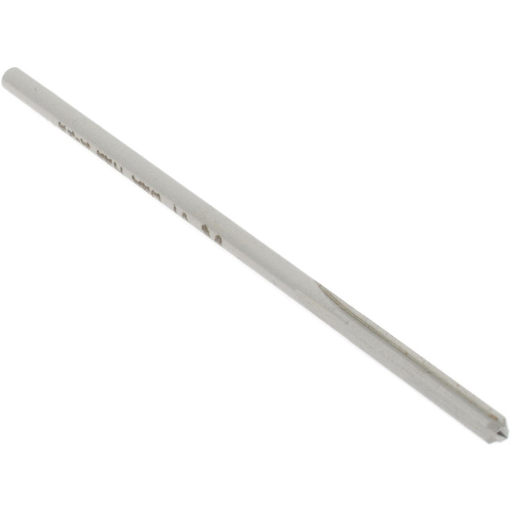 Hertel Reamers 433-0.1210 Chucking Reamer 0.1210" Dia, 3-1/2" OAL, 7/8" Flute Length, Straight Flute, Straight-Cylindrical Shank, HSS