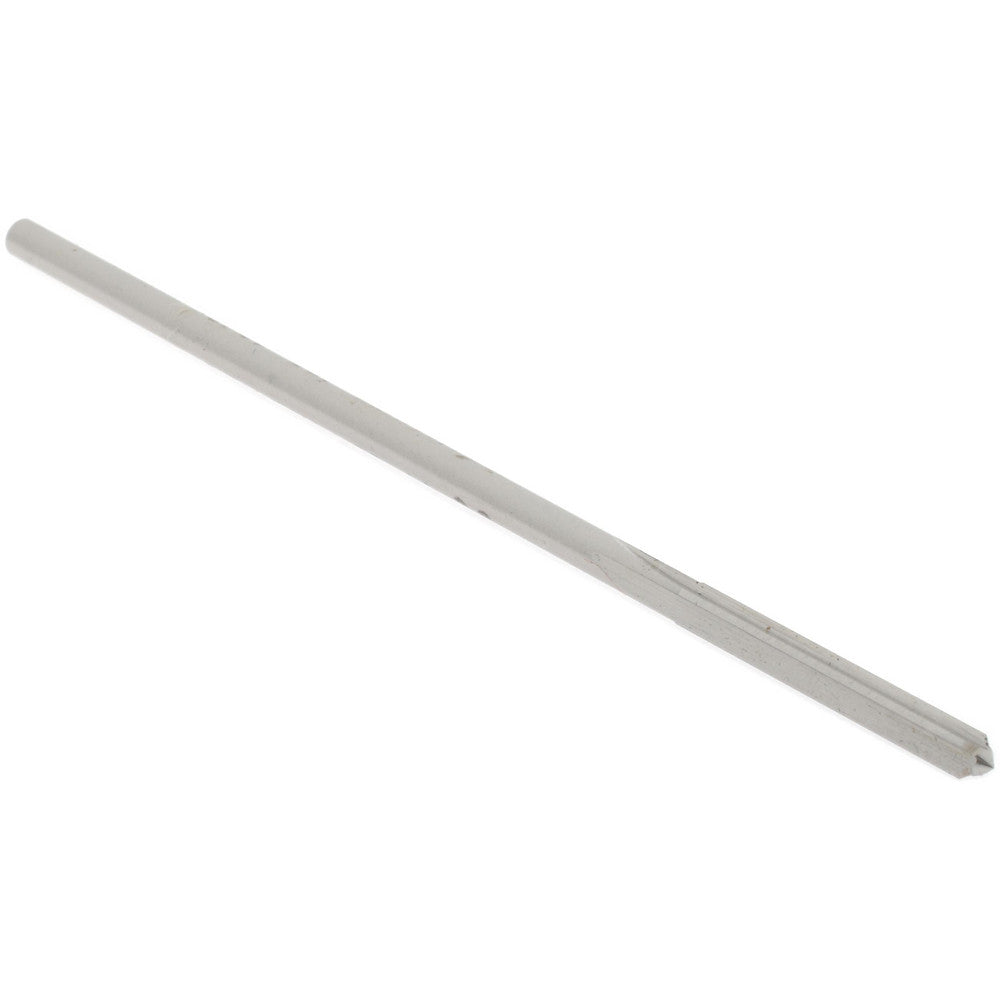 Hertel Reamers 433-0.1340 Chucking Reamer 0.1340" Dia, 3-1/2" OAL, 7/8" Flute Length, Straight Flute, Straight-Cylindrical Shank, HSS