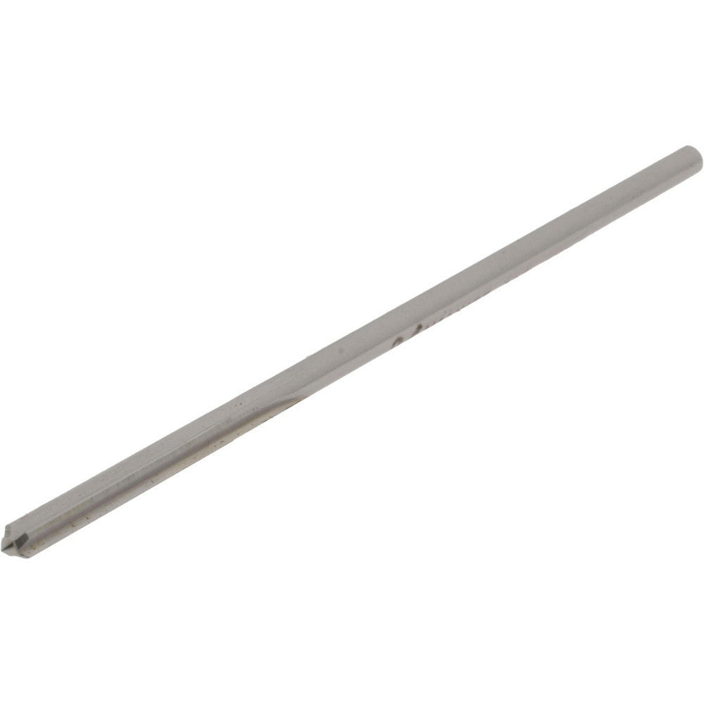 Hertel Reamers 433-0.1390 Chucking Reamer 0.1390" Dia, 4" OAL, 1" Flute Length, Straight Flute, Straight-Cylindrical Shank, HSS