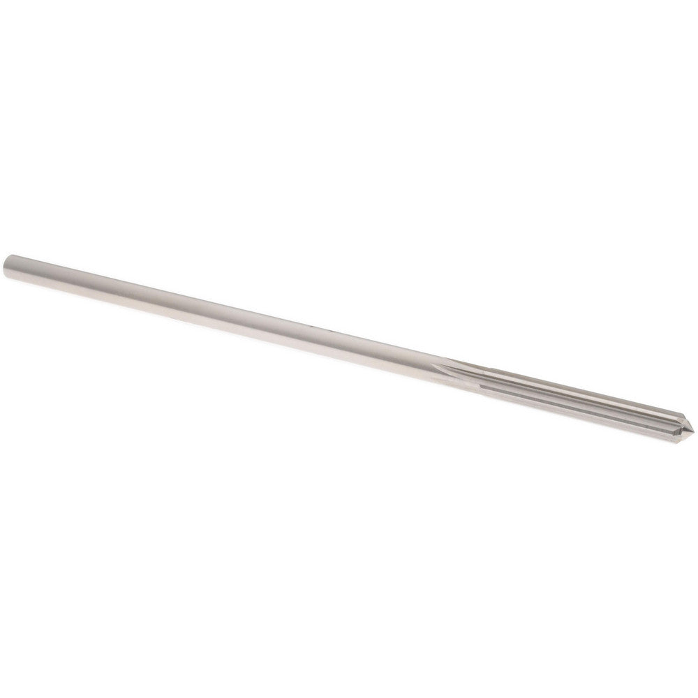 Hertel Reamers 433-0.1605 Chucking Reamer 0.1605" Dia, 4-1/2" OAL, 1-1/8" Flute Length, Straight Flute, Straight-Cylindrical Shank, HSS