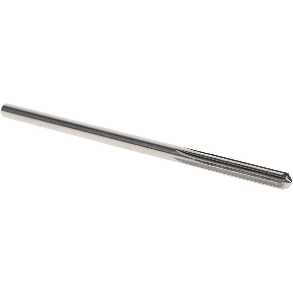 Hertel Reamers 433-0.1780 Chucking Reamer 0.1780" Dia, 4-1/2" OAL, 1-1/8" Flute Length, Straight Flute, Straight-Cylindrical Shank, HSS