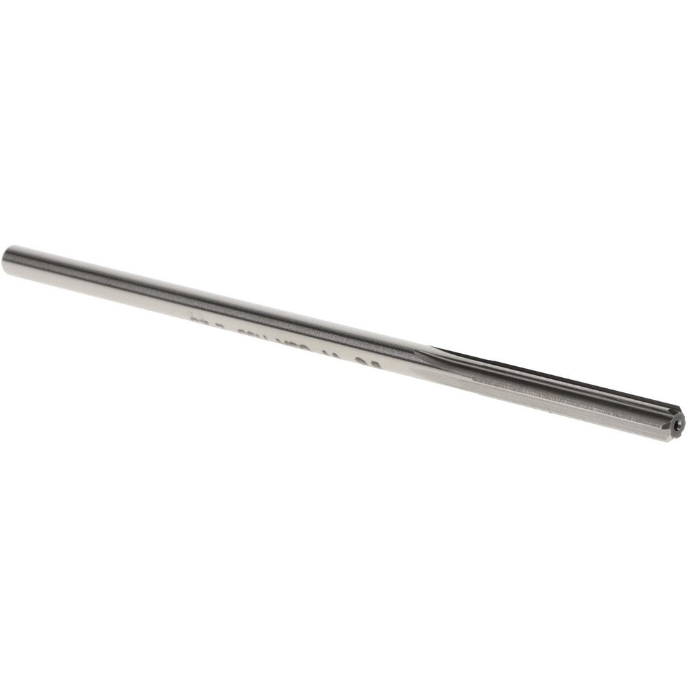 Hertel Reamers 433-0.1810 Chucking Reamer 0.1810" Dia, 4-1/2" OAL, 1-1/8" Flute Length, Straight Flute, Straight-Cylindrical Shank, HSS