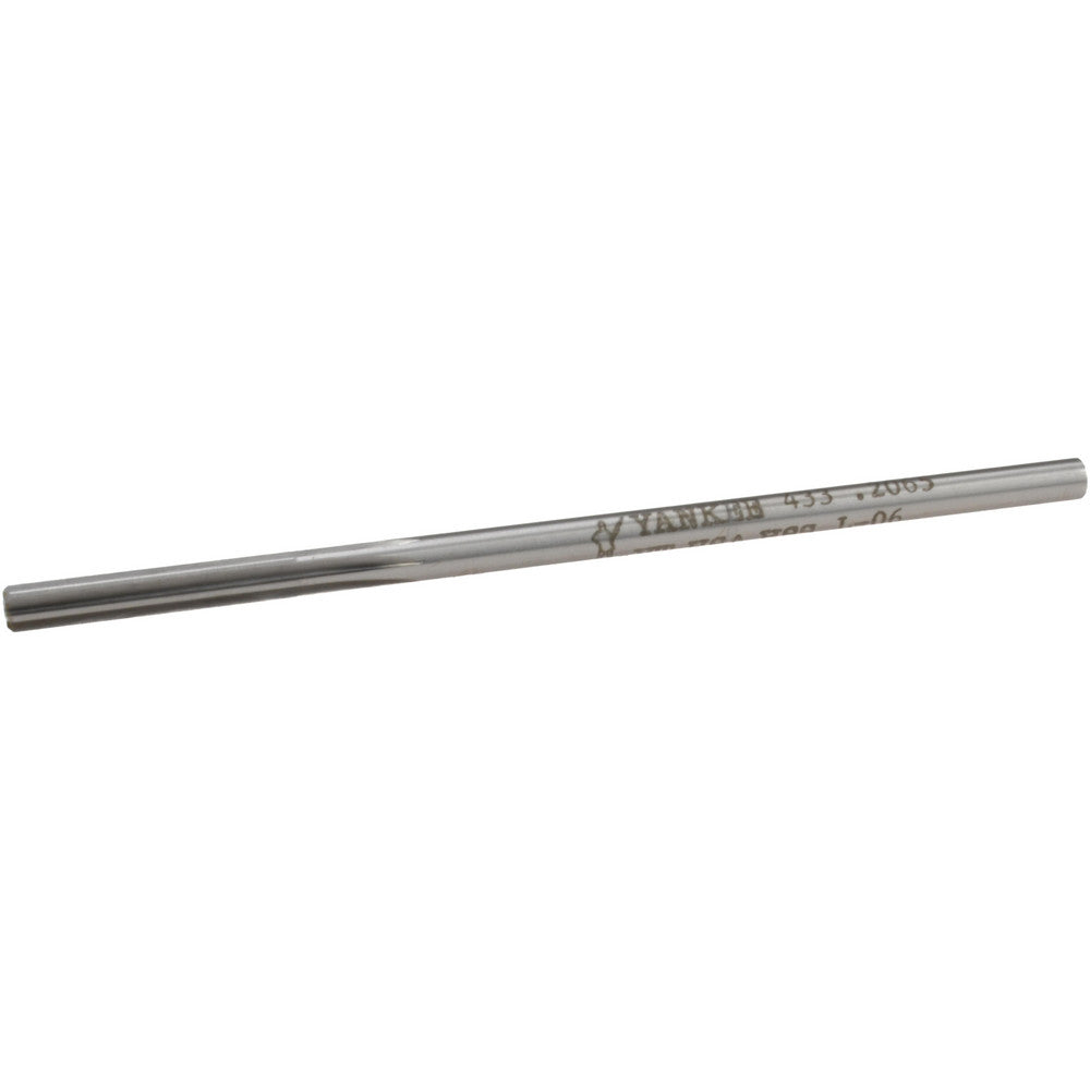 Hertel Reamers 433-0.2065 Chucking Reamer 0.2065" Dia, 5" OAL, 1-1/4" Flute Length, Straight Flute, Straight-Cylindrical Shank, HSS