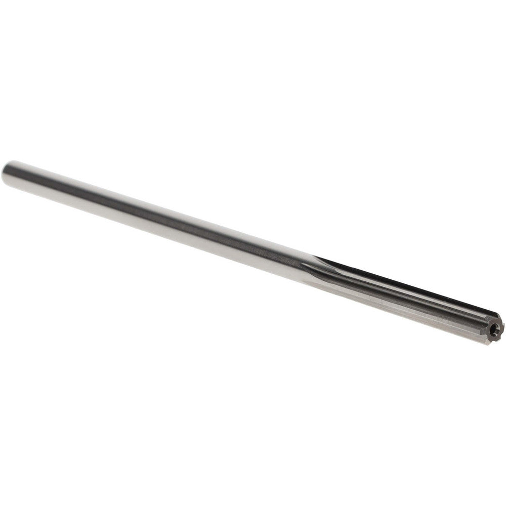 Hertel Reamers 433-0.2300 Chucking Reamer 0.2300" Dia, 6" OAL, 1-1/2" Flute Length, Straight Flute, Straight-Cylindrical Shank, HSS