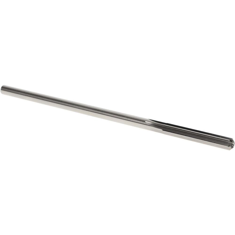 Hertel Reamers 433-0.2350 Chucking Reamer 0.2350" Dia, 6" OAL, 1-1/2" Flute Length, Straight Flute, Straight-Cylindrical Shank, HSS
