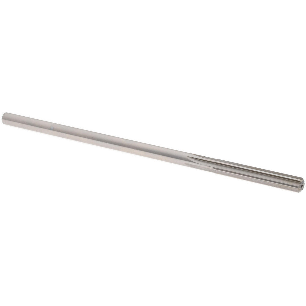 Hertel Reamers 433-0.2410 Chucking Reamer 0.2410" Dia, 6" OAL, 1-1/2" Flute Length, Straight Flute, Straight-Cylindrical Shank, HSS