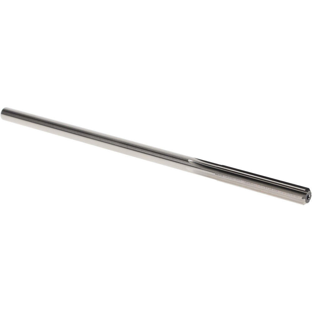 Hertel Reamers 433-0.2520 Chucking Reamer 0.2520" Dia, 6" OAL, 1-1/2" Flute Length, Straight Flute, Straight-Cylindrical Shank, HSS