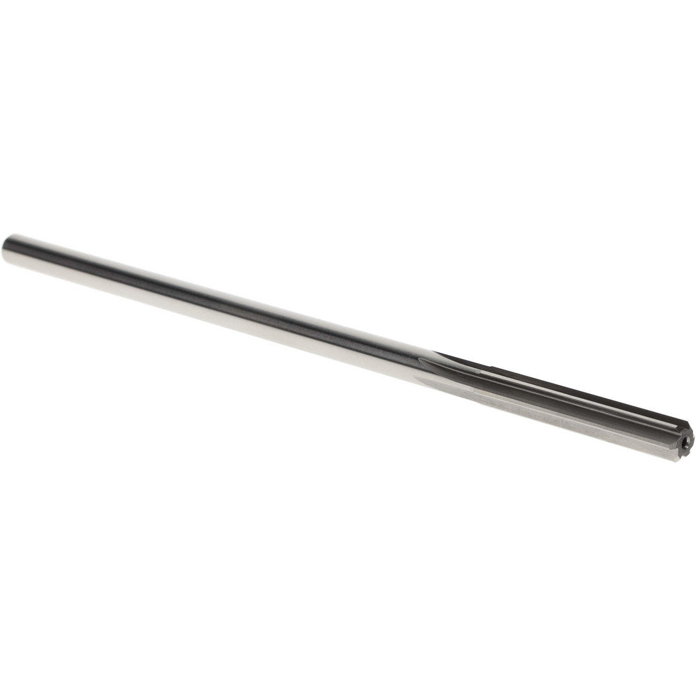 Hertel Reamers 433-0.2530 Chucking Reamer 0.2530" Dia, 6" OAL, 1-1/2" Flute Length, Straight Flute, Straight-Cylindrical Shank, HSS