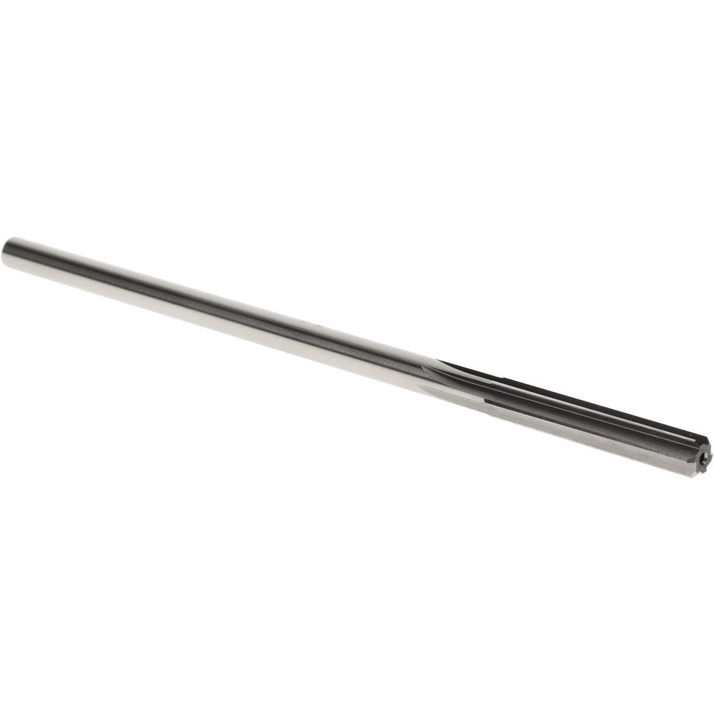 Hertel Reamers 433-0.2550 Chucking Reamer 0.2550" Dia, 6" OAL, 1-1/2" Flute Length, Straight Flute, Straight-Cylindrical Shank, HSS