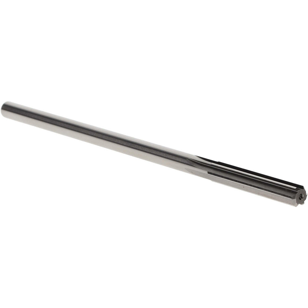 Hertel Reamers 433-0.2630 Chucking Reamer 0.2630" Dia, 6" OAL, 1-1/2" Flute Length, Straight Flute, Straight-Cylindrical Shank, HSS