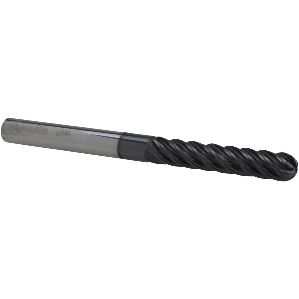 Accupro 72032832 Ball End Mill 1/4" Dia, 1-1/4" LOC, 6 Flute, Solid Carbide