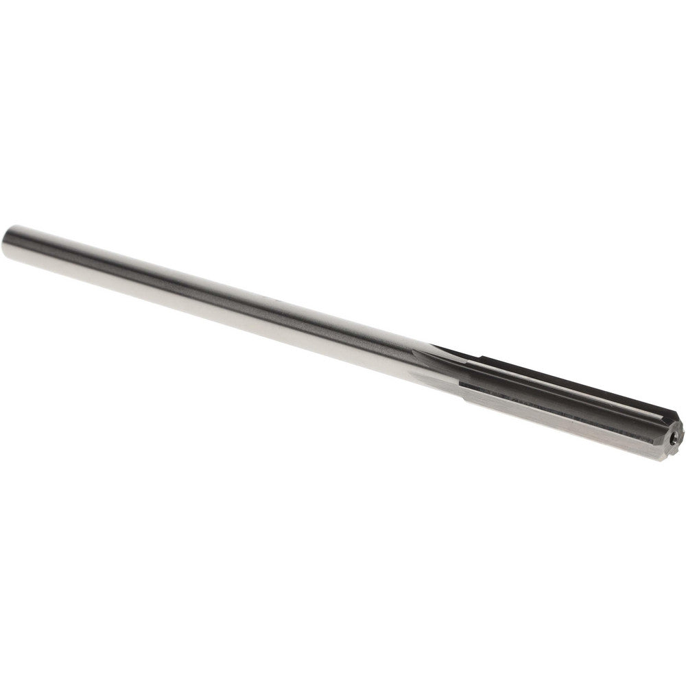 Hertel Reamers 433-0.3170 Chucking Reamer 0.3170" Dia, 6" OAL, 1-1/2" Flute Length, Straight Flute, Straight-Cylindrical Shank, HSS